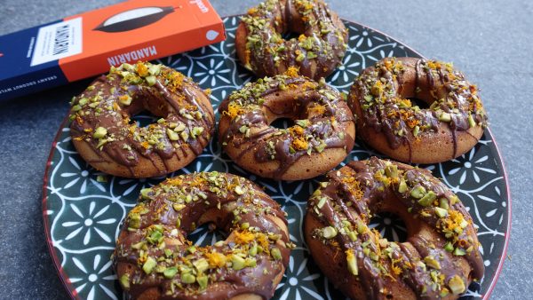 Orange & Pistachio Donuts (Vegan and Grain Free) The Fitness Maverick