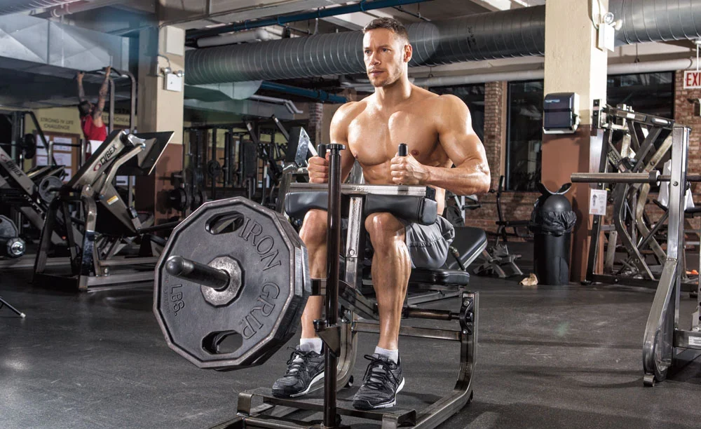 Muscle Building Technique Seated Calf Raise