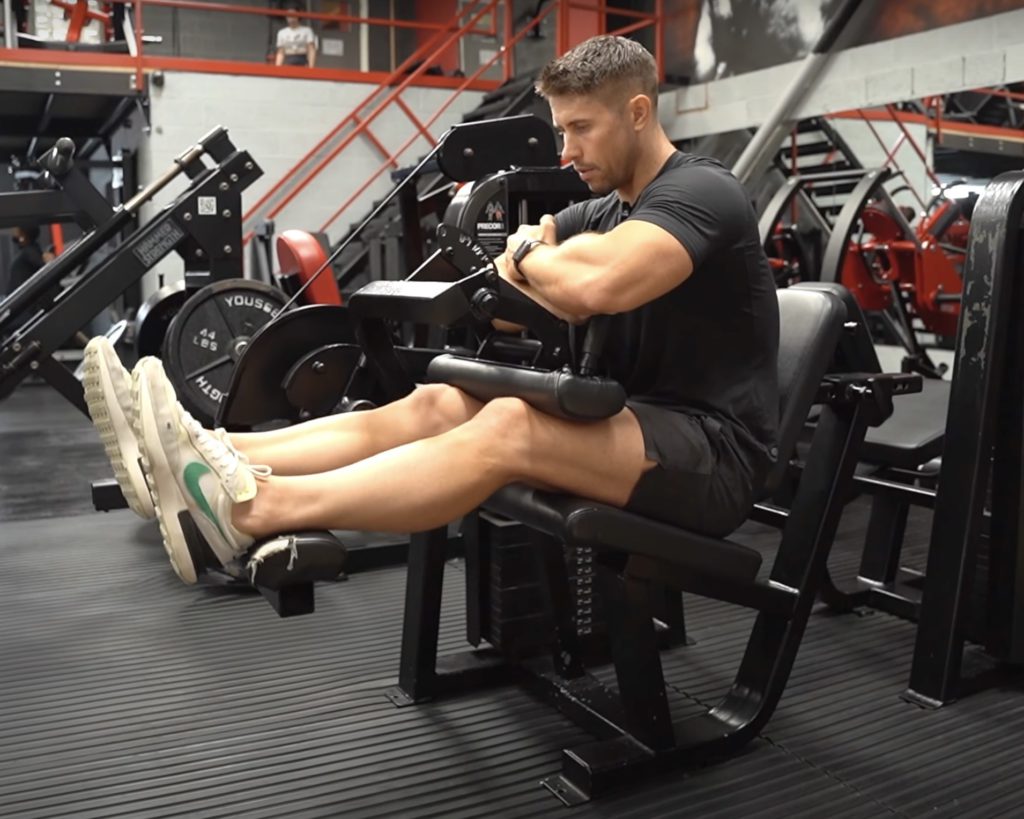 Muscle-Building Technique: Seated Hamstring Curls